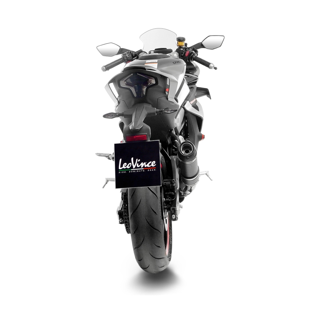 LEOVINCE CF MOTO 450 SS / SR / 2023 2024 GP CORSA EVO CARBON exhaust NOT APP - 15505EU
