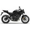 LEOVINCE HONDA CB 500 X / F / R / HORNET / NX / CBR / 2019 2025 GP CORSA EVO INOX BLACK pot d'échappement NON HOM - 3395EBU