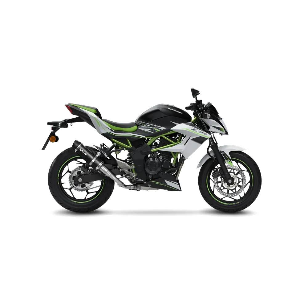 LEOVINCE KAWASAKI NINJA 125 / Z 125 / 2019 2024 GP CORSA EVO CARBONE pot d'échappement NON HOM - 3393EU