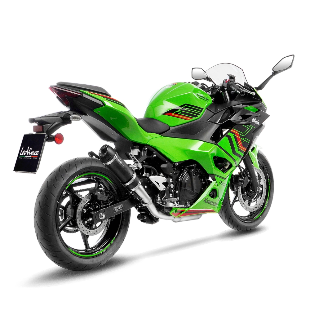 LEOVINCE KAWASAKI NINJA 400 / 500 / Z 400 / SE / 2018 2025 GP CORSA EVO CARBON exhaust NOT APP - 3389EU