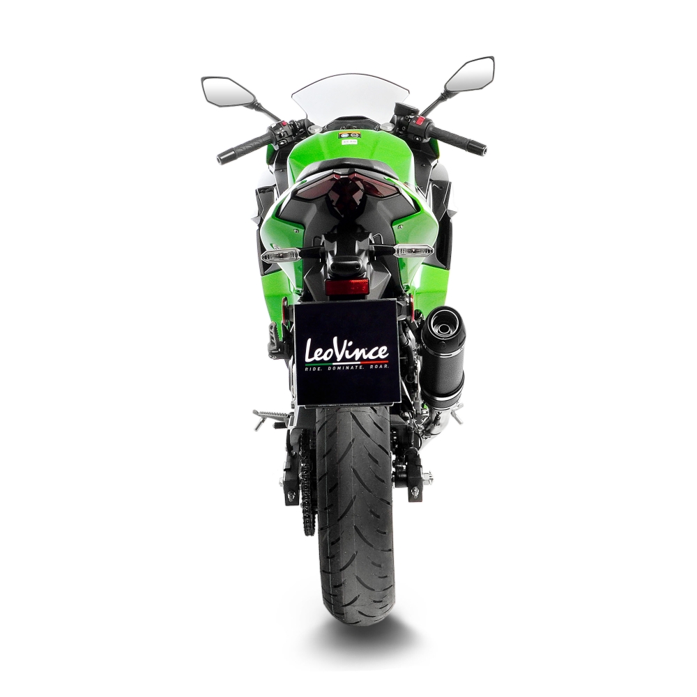 LEOVINCE KAWASAKI NINJA 400 / 500 / Z 400 / SE / 2018 2025 GP CORSA EVO CARBON exhaust NOT APP - 3389EU