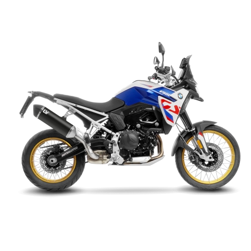 LEOVINCE BMW F 750 / 850 / 900 / GS / ADVENTURE / 2018 2025 LV-14 INOX BLACK exhaust system EURO5 - 15610B