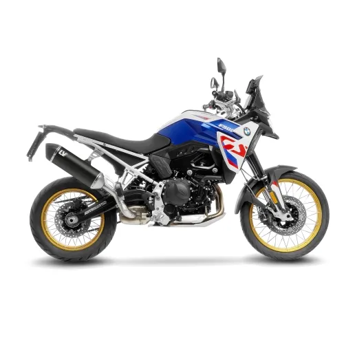 LEOVINCE BMW F 750 / 850 / 900 / GS / ADVENTURE / 2018 2025 LV-14 INOX BLACK pot d'échappement EURO5+ - 15610B