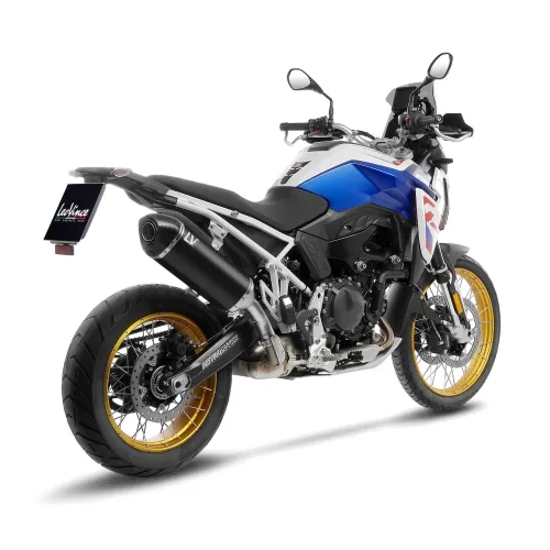 LEOVINCE BMW F 750 / 850 / 900 / GS / ADVENTURE / 2018 2025 LV-14 INOX BLACK pot d'échappement EURO5+ - 15610B