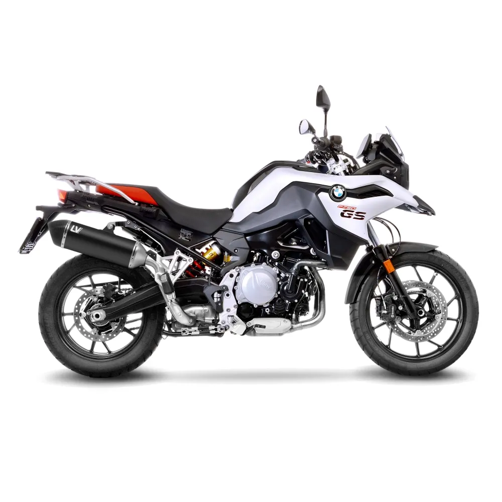LEOVINCE BMW F 750 / 850 / 900 / GS / ADVENTURE / 2018 2025 LV-14 INOX BLACK exhaust EURO5+ - 15610B