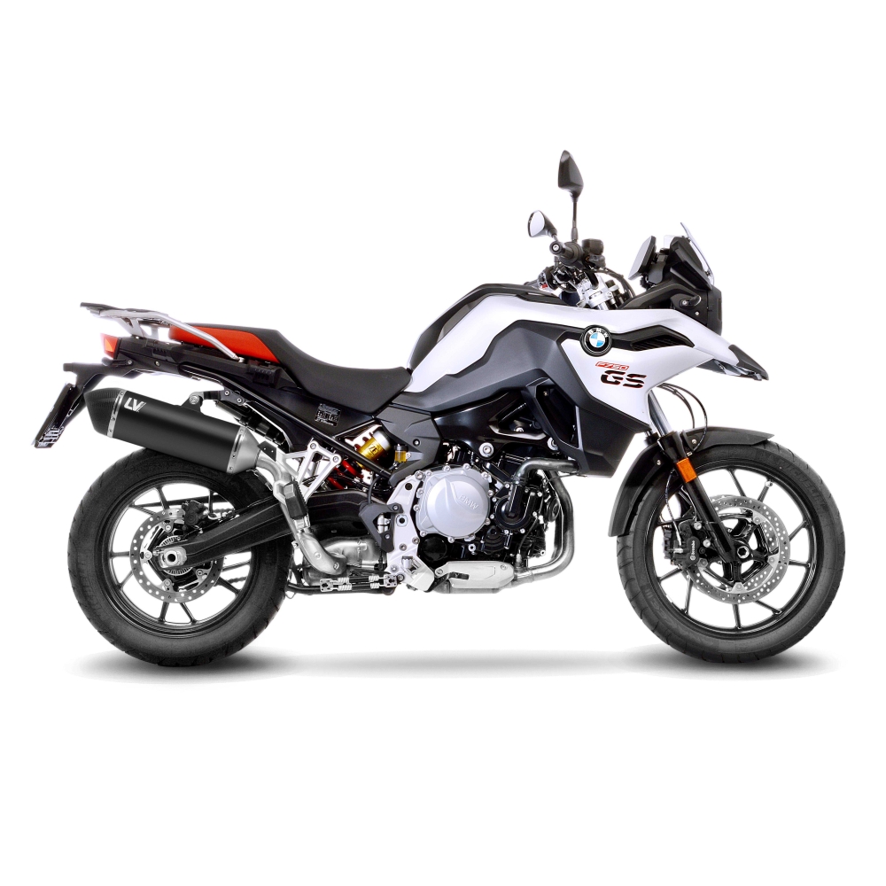 LEOVINCE BMW F 750 / 850 / 900 / GS / ADVENTURE / 2018 2025 LV-14 INOX BLACK pot d'échappement EURO5 - 15610B