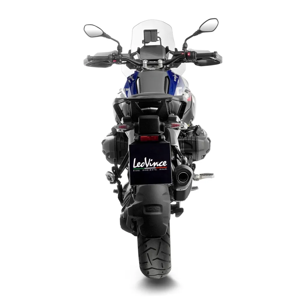 LEOVINCE BMW R 1300 GS / ADVENTURE / 2023 2025 LV-14 INOX BLACK exhaust  EURO5+ - 15604B