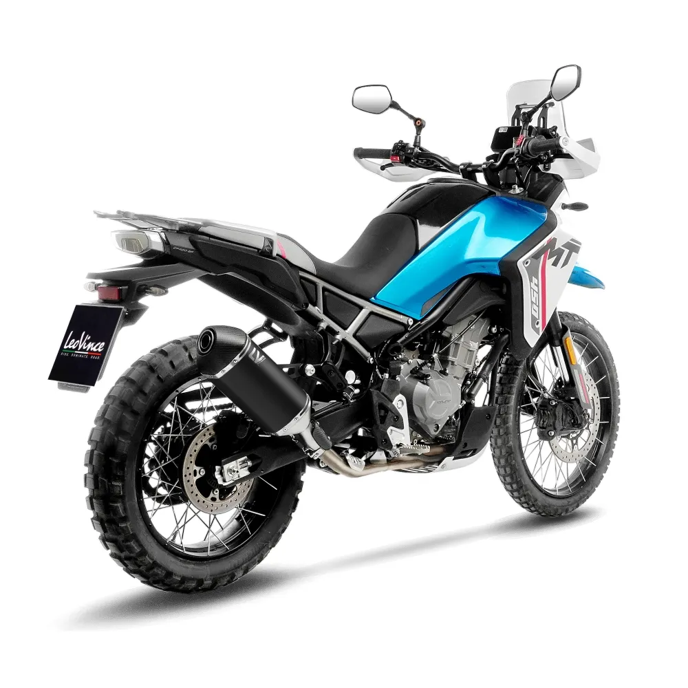 LEOVINCE CF MOTO 450 MT / 2024 2025 LV-14 INOX BLACK exhaust EURO5+ - 15612B