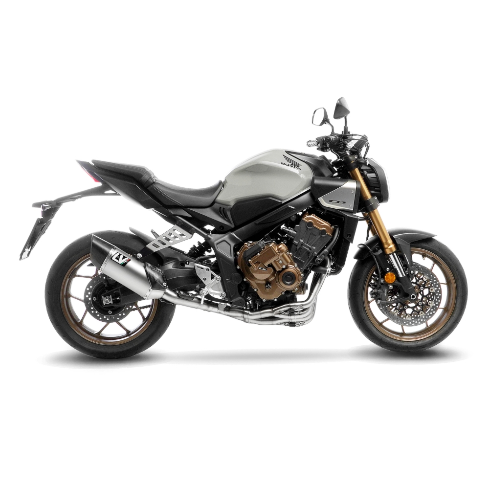 LEOVINCE HONDA CB 650 R café / CBR / 2019 2025 LV-14 TITANIUM exhaust system EURO5 - 15611TU