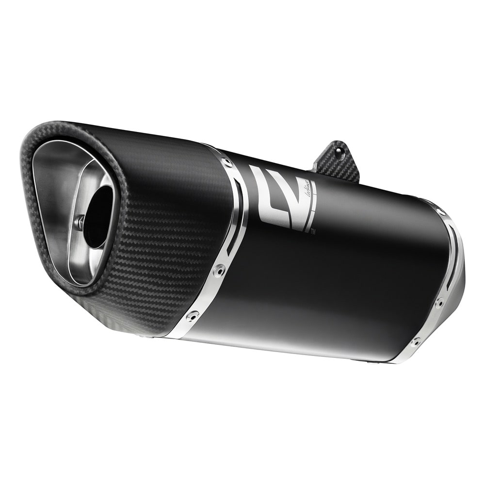 LEOVINCE HONDA CB 650 R café / CBR / 2019 2025 LV-14 R INOX BLACK exhaust system NOT APP - 15611BU