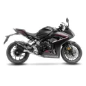 LEOVINCE HONDA CB 650 R café / CBR / 2019 2025 LV-14 R INOX BLACK exhaust system NOT APP - 15611BU