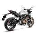 LEOVINCE HONDA CB 650 R café / CBR / 2019 2025 LV-14 R INOX BLACK ligne d'échappement NON HOM - 15611BU