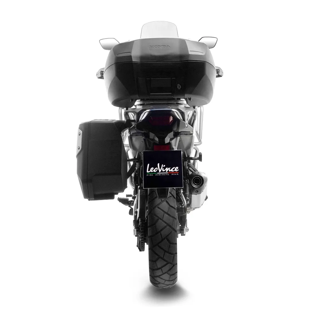 LEOVINCE HONDA XL 750 TRANSALP / TRAVEL / 2023 2025 LV-14 INOX pot d'échappement EURO-ECE - 15601