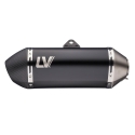 LEOVINCE HONDA XL 750 TRANSALP / TRAVEL / 2023 2025 LV-14 INOX BLACK pot d'échappement EURO-ECE - 15601B
