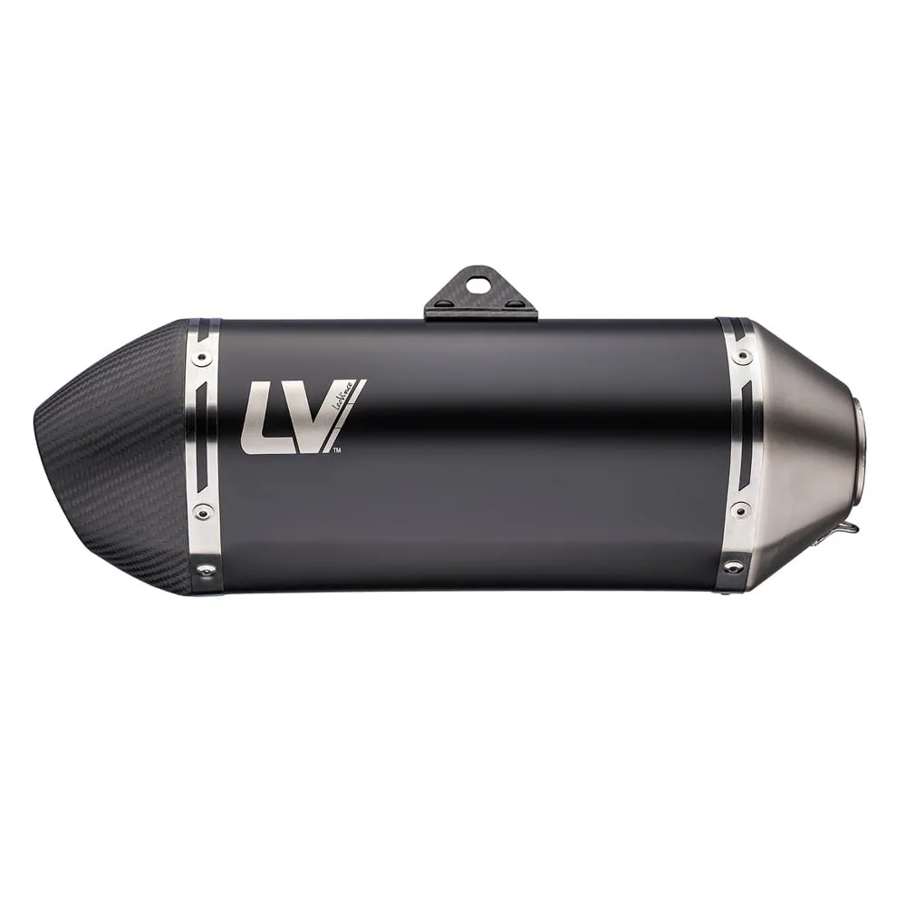 LEOVINCE HONDA XL 750 TRANSALP / TRAVEL / 2023 2025 LV-14 INOX BLACK exhaust EURO5 - 15601B