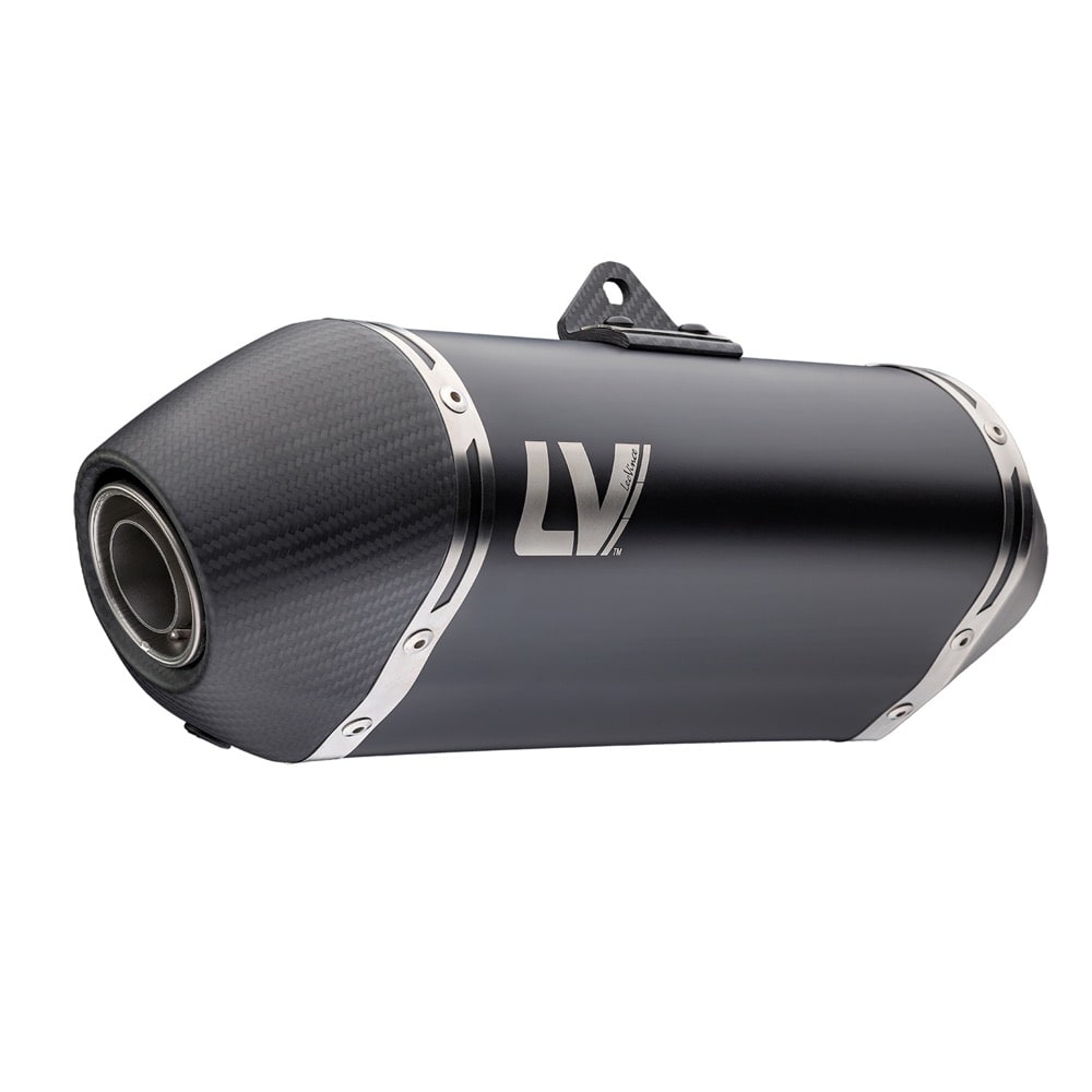 LEOVINCE HONDA XL 750 TRANSALP / TRAVEL / 2023 2025 LV-14 INOX BLACK pot d'échappement EURO-ECE - 15601B