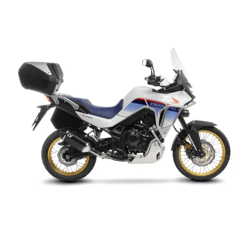 LEOVINCE HONDA XL 750 TRANSALP / TRAVEL / 2023 2025 LV-14 INOX BLACK exhaust EURO5 - 15601B