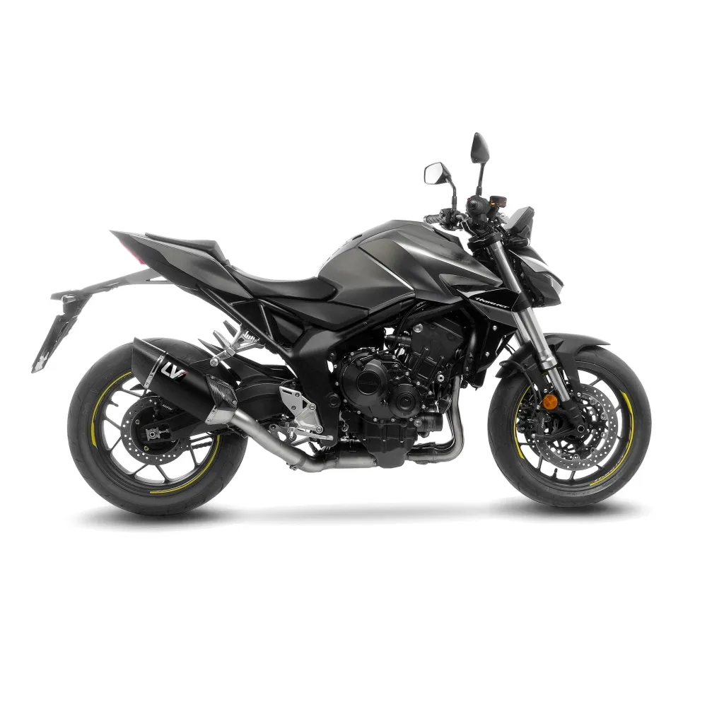 LEOVINCE HONDA CB 1000 HORNET / 2025 LV-14 R INOX BLACK exhaust  EURO5+ - 15617B