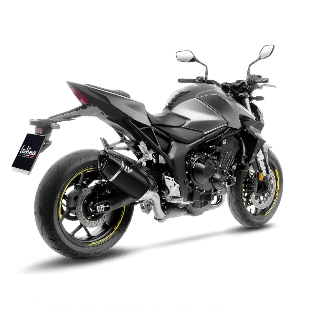 LEOVINCE HONDA CB 1000 HORNET / 2025 LV-14 R INOX BLACK pot d'échappement EURO5+ - 15617B