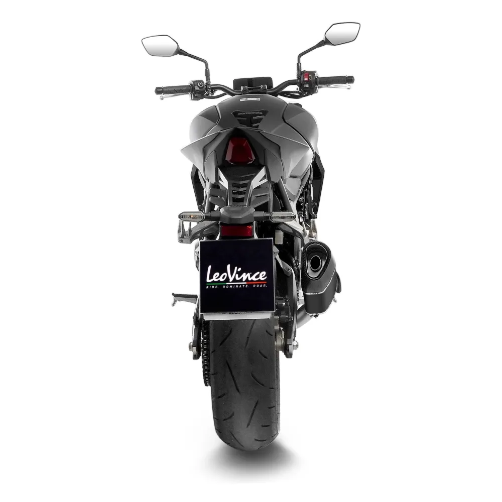 LEOVINCE HONDA CB 1000 HORNET / 2025 LV-14 R INOX BLACK exhaust  EURO5+ - 15617B