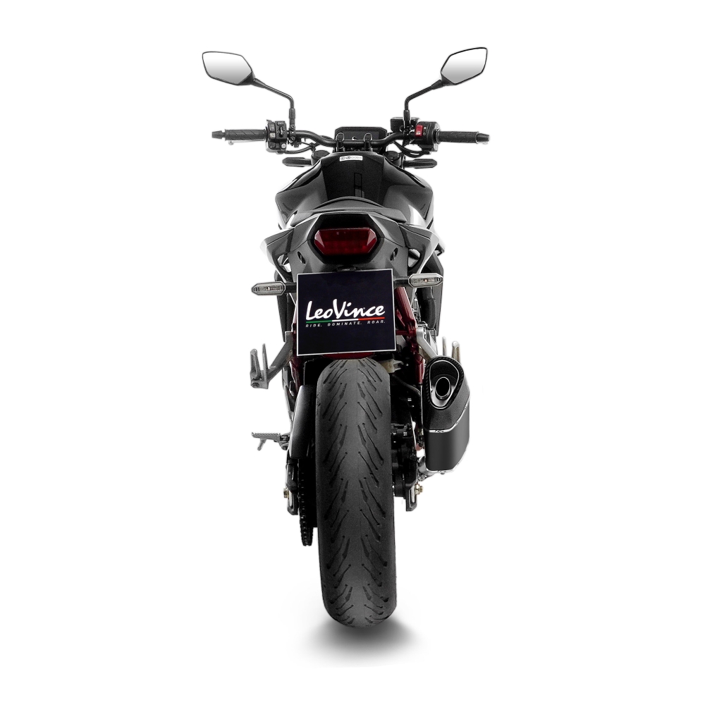 LEOVINCE HONDA CB 750 HORNET / 2023 2024 LV-14 R INOX BLACK exhaust  EURO5 - 15600B