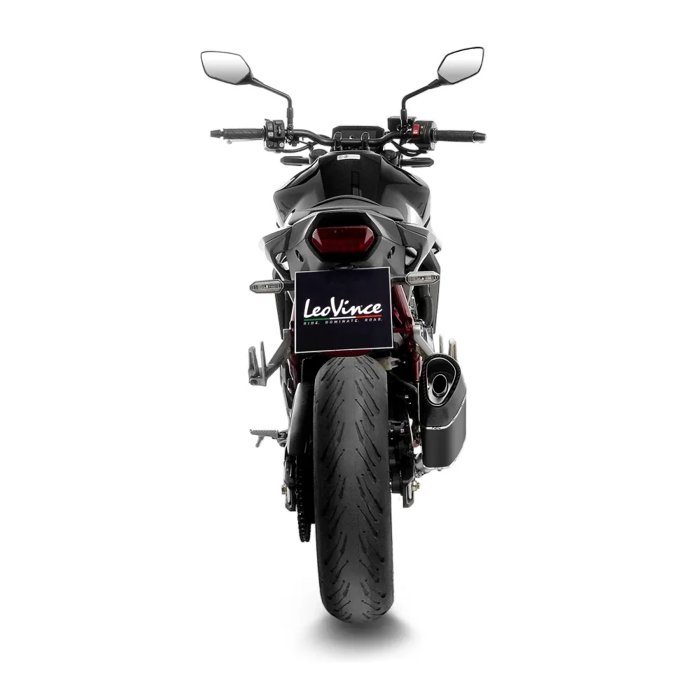 LEOVINCE HONDA CB 750 HORNET / 2023 2025 LV-14 R INOX BLACK pot d'échappement EURO5+ - 15600B