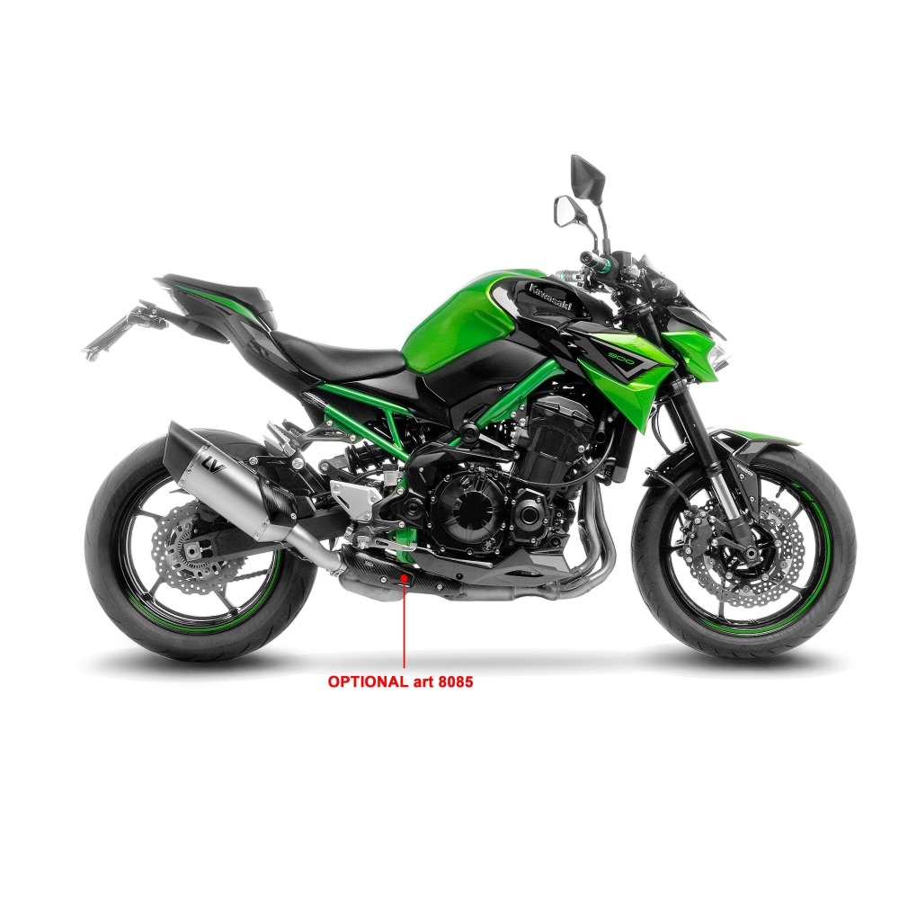 LEOVINCE KAWASAKI Z 900 / A2 / 2017 2024 LV-14 R INOX exhaust EURO5 - 15605