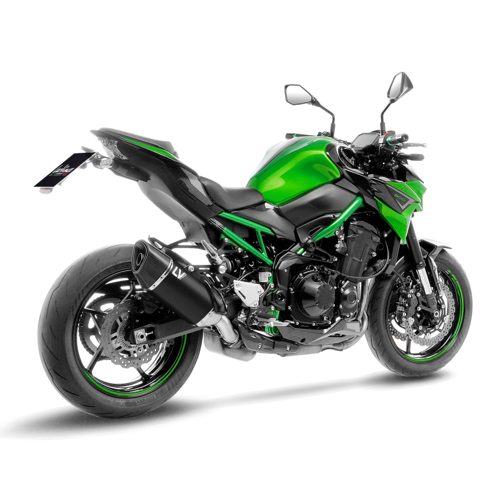 LEOVINCE KAWASAKI Z 900 / A2 / 2017 2024 LV-14 R INOX BLACK exhaust  EURO5 - 15605B