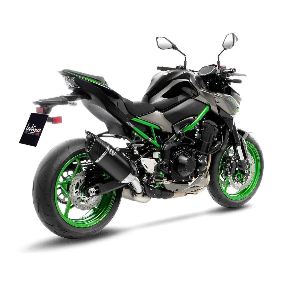 LEOVINCE KAWASAKI Z 900 / A2 / 2017 2025 LV-14 R INOX BLACK exhaust EURO5+ - 15605B