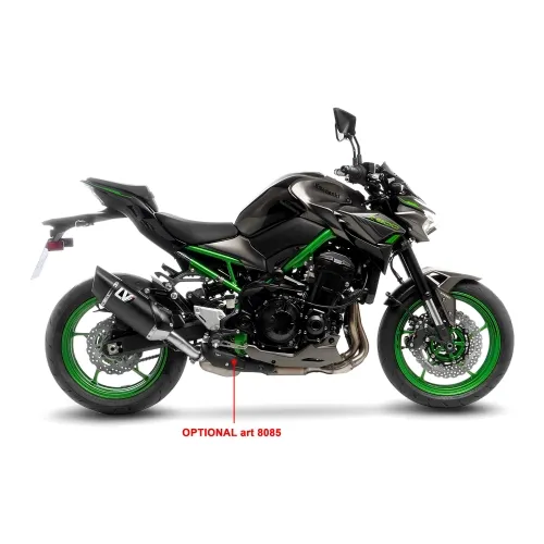 LEOVINCE KAWASAKI Z 900 / 2020 2024 LV-14 R INOX BLACK pot d'échappement EURO5 - 15603B