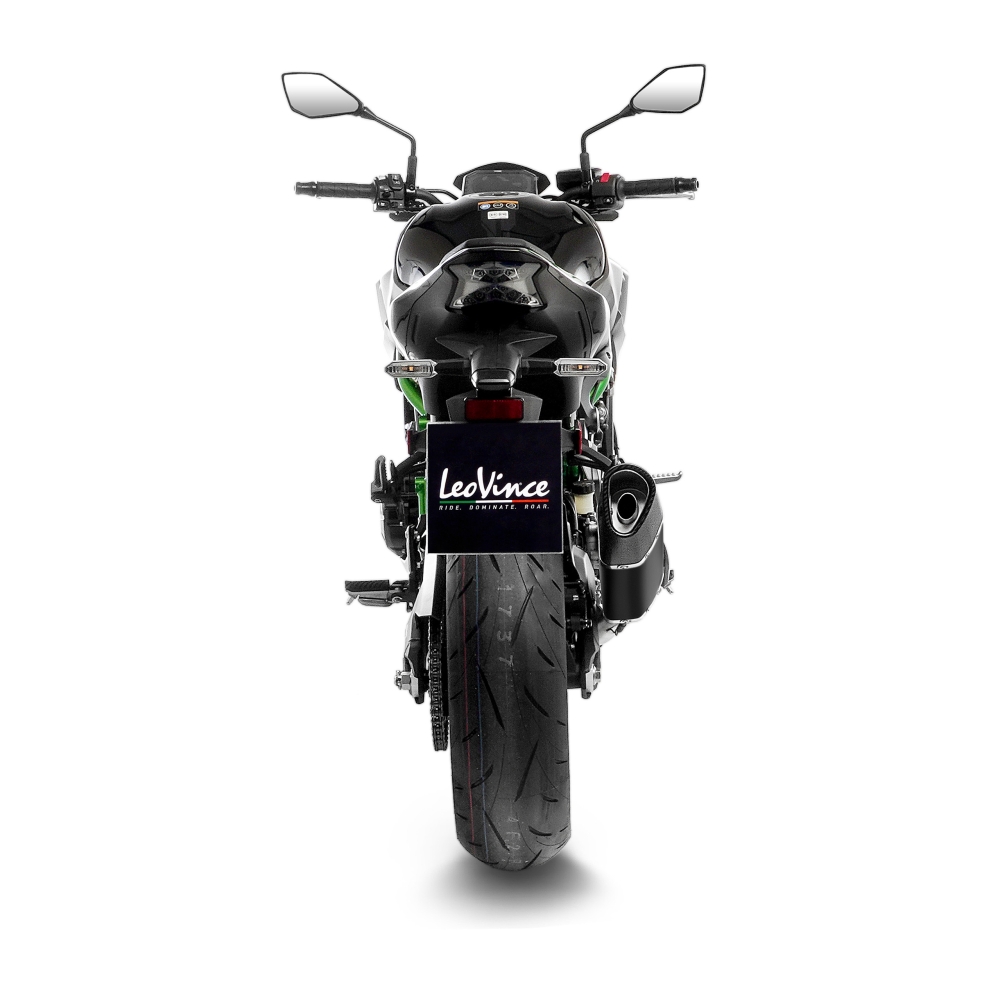 LEOVINCE KAWASAKI Z 900 / 2020 2024 LV-14 R INOX BLACK exhaust  EURO5 - 15603B