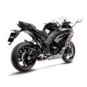 LEOVINCE KAWASAKI NINJA 1000 SX / TOURER / 2020 2024 LV-14 R INOX BLACK exhaust  EURO5 - 15602B