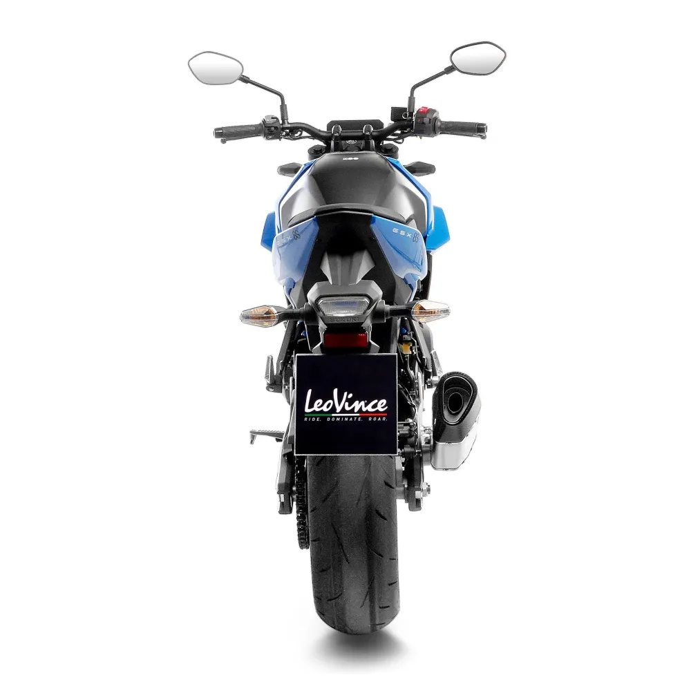 LEOVINCE SUZUKI GSX-8 S / R / 2023 2024 LV-14 R INOX ligne d'échappement NON HOM - 15606U