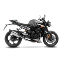 LEOVINCE TRIUMPH STREET TRIPLE 765 R / RS / A2 / 2023 2024 LV-14 R INOX ligne d'échappement NON HOM - 15608U