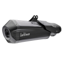 LEOVINCE KTM 1290 ADVENTURE R / S / 2021 2024  LV-12 INOX BLACK silencer exhaust NOT APP - 15308BU