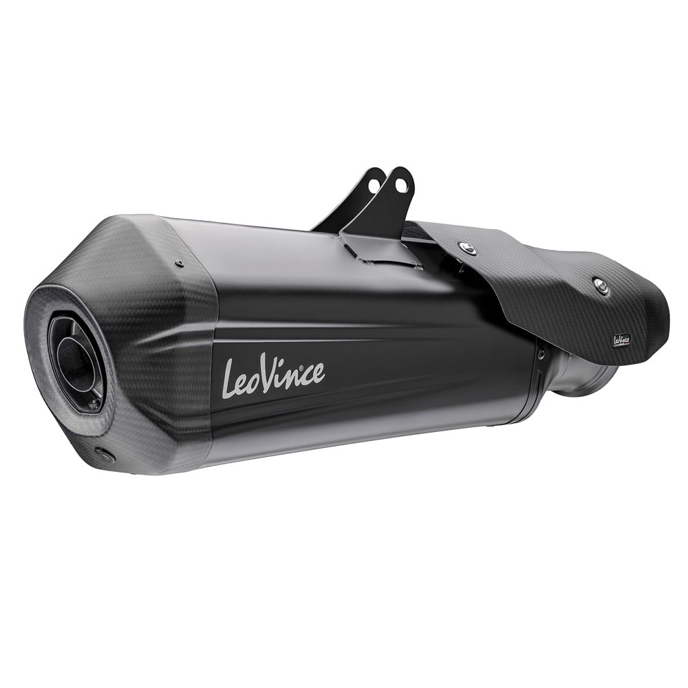 LEOVINCE KTM 1290 ADVENTURE R / S / 2021 2024  LV-12 INOX BLACK silencer exhaust NOT APP - 15308BU