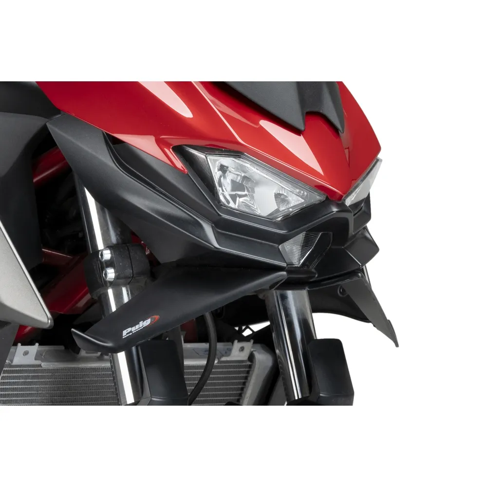 PUIG Downforce ROADSTER front spoilers KAWASAKI Z500  / SE / 2024 2026 - 22190