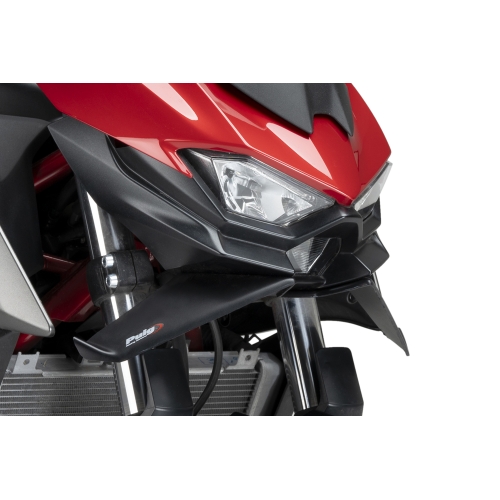 PUIG kit ailerons Downforce ROADSTER frontaux KAWASAKI Z500  / SE / 2024 2026 - 22190