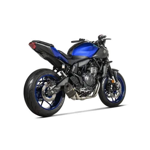 AKRAPOVIC YAMAHA  MT-07 / 2024 2025 ligne complète RACING LINE CARBONE NON HOM 1810-3229