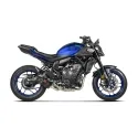 AKRAPOVIC YAMAHA  MT-07 / 2024 2025 ligne complète RACING LINE CARBONE NON HOM 1810-3229