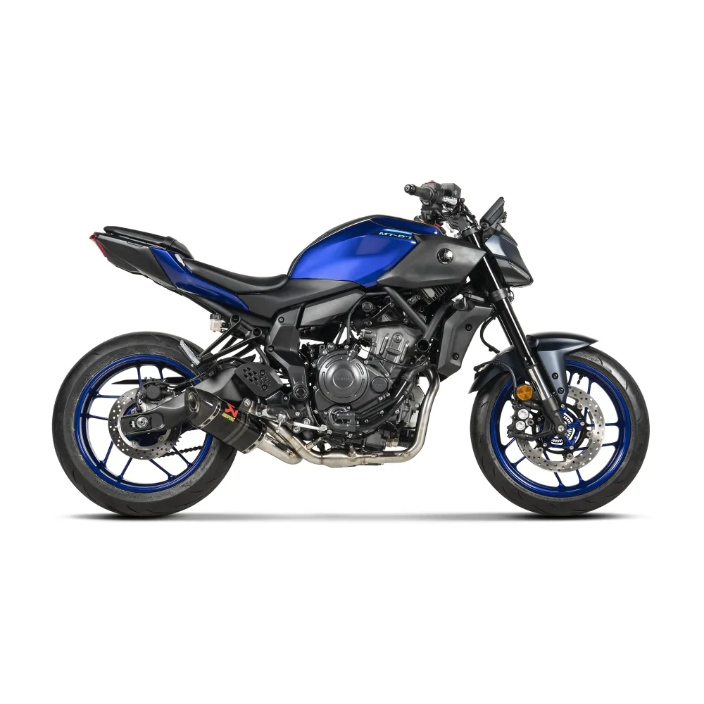 AKRAPOVIC YAMAHA  MT-07 / 2024 2025 ligne complète RACING LINE CARBONE NON HOM 1810-3229