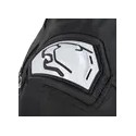 BERING motorcycle scooter jacket SNAP man all seasons leather BCB589 - Black/White