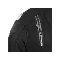 BERING blouson moto scooter SNAP cuir homme toutes saisons BCB589 - Noir/Blanc