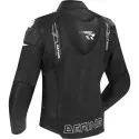 BERING motorcycle scooter jacket SNAP man all seasons leather BCB589 - Black/White