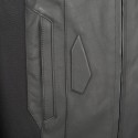 BERING blouson moto scooter RADIAL cuir homme toutes saisons BCB609 - Noir/Blanc