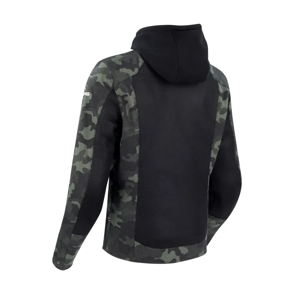 BERING blouson moto ZENITH textile homme été BTB1485 - Noir/Camo