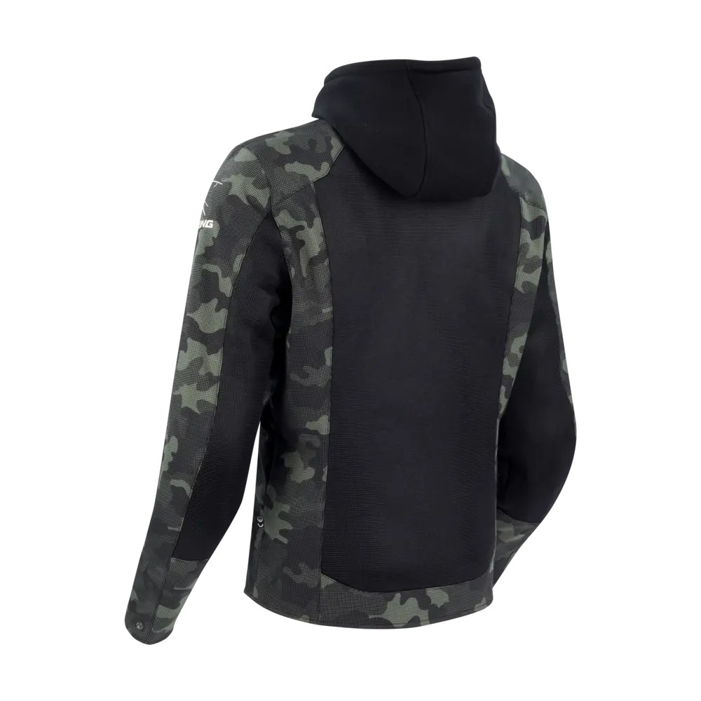 BERING motorcycle jacket ZENITH summer man textile BTB1480 - Black/Camo