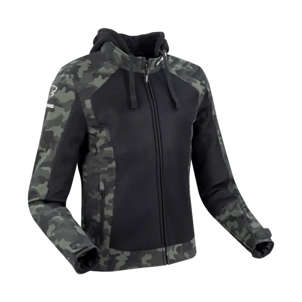 BERING motorcycle jacket ZENITH summer man textile BTB1480 - Black/Camo