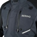 BERING motorcycle jacket CALGARY  winter mid-season man textile BTV1098 - Black/Grey