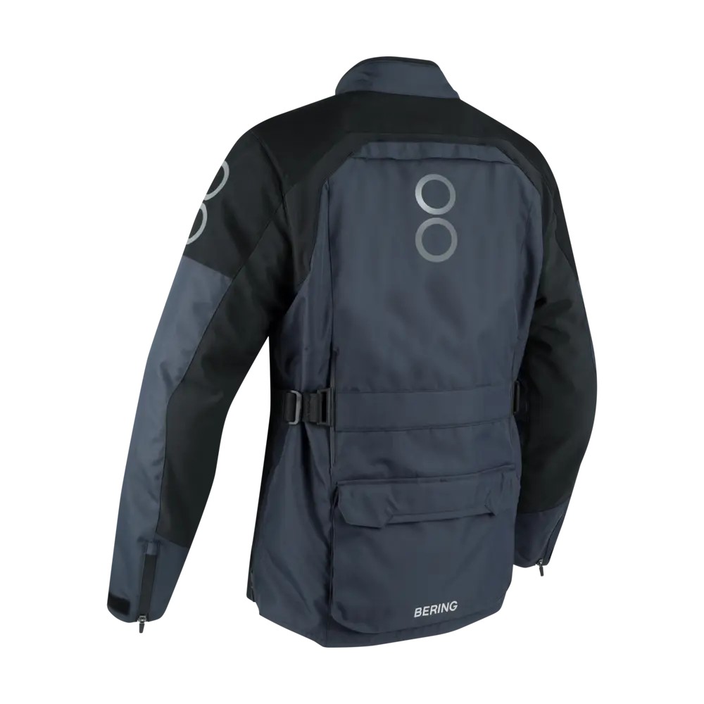 BERING veste moto CALGARY textile homme hiver mi saison BTV1098 - Noir/Gris
